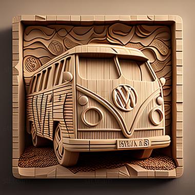 3D model Volkswagen Lamando (STL)